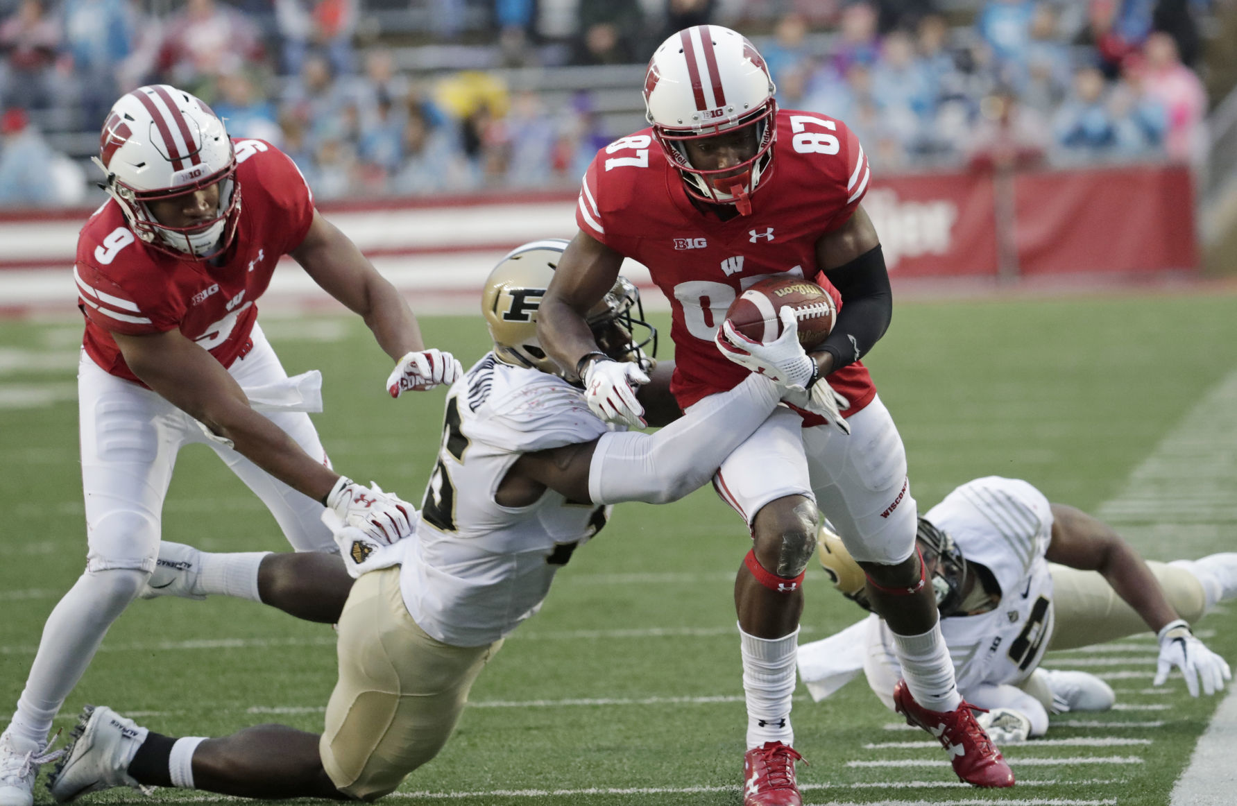 Fighting for extra yards